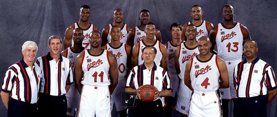 The star-studded United States men's basketball team