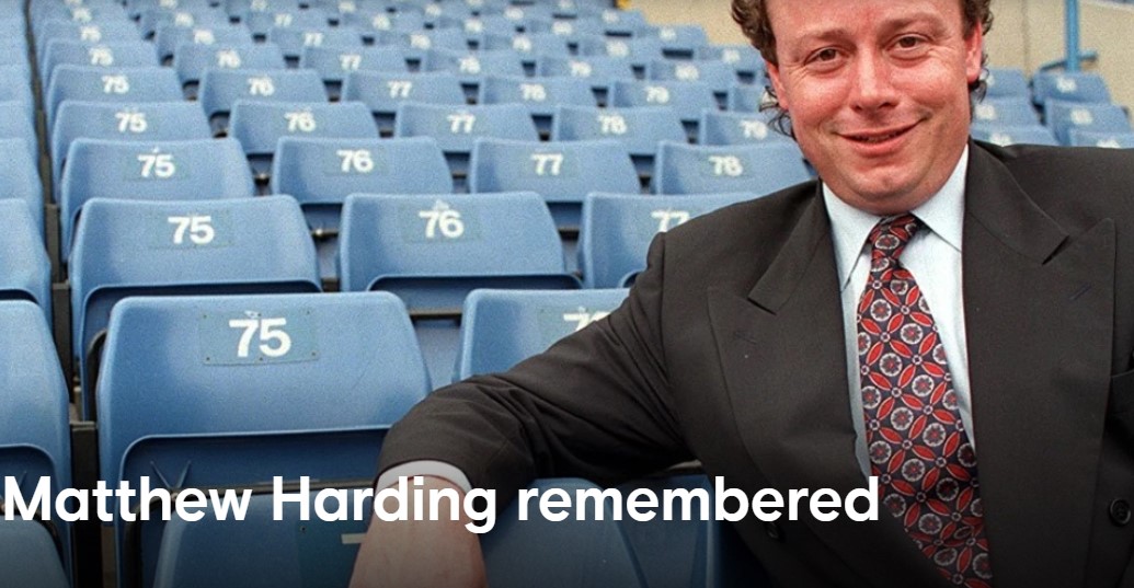 Matthew Harding, vice-chairman of Chelsea FC, 