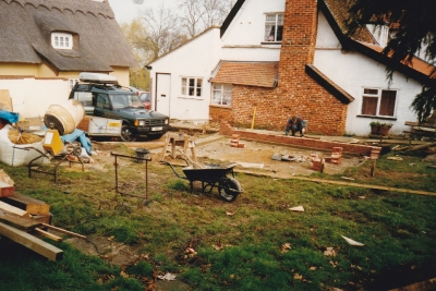 Site for the construction of a barn at Redgrave
